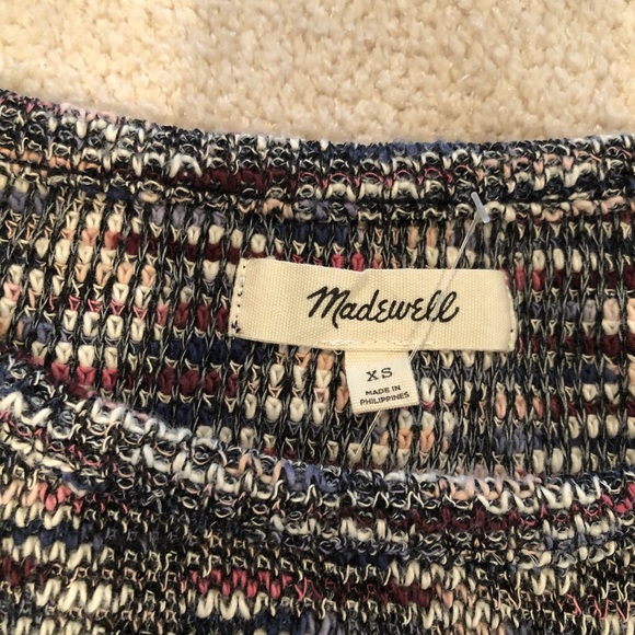 Madewell Stripy Sweater with shoulders - Picture 3 of 4